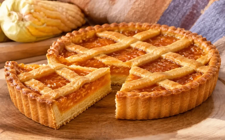 Crostata italiana alla marmellata
